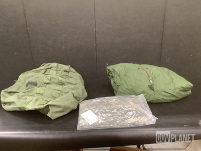 (18) Bivy Covers, (8) Sleeping Bags, (3) Flyer's Kit Bags & (3) Stuff Sacks