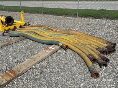 Quantity of (9) 4 In x 15 Ft Acid Hose