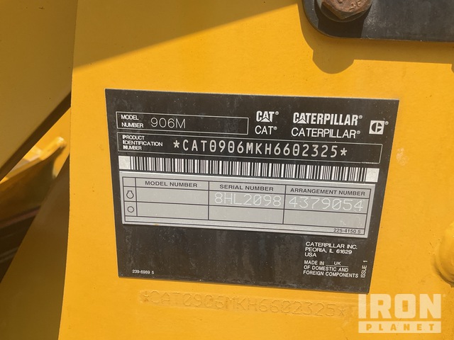 CARGADOR FRONTAL 2018 CATERPILLAR 906M