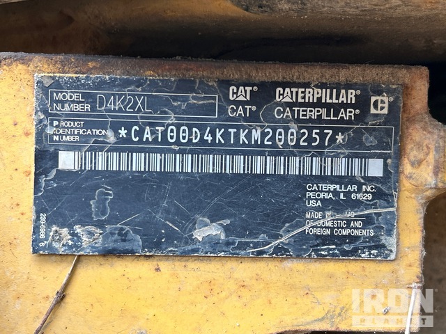 TOPADOR FRONTAL 2016 CATERPILLAR D4K2XL
