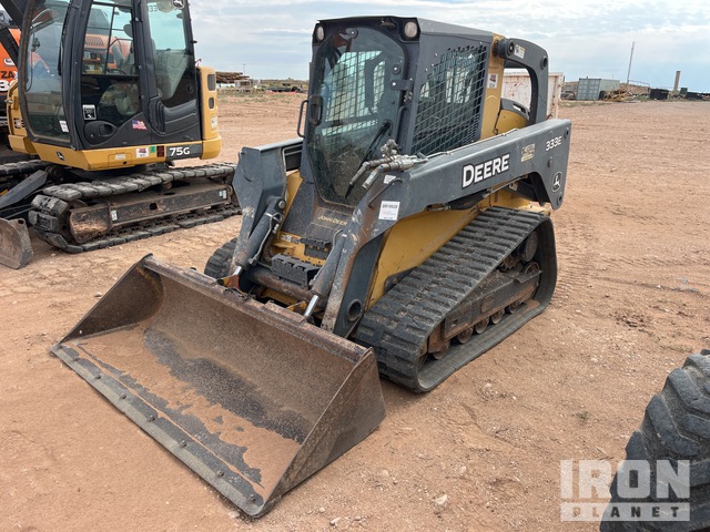 MINI CARGADOR SOBRE ORUGAS 2013 JOHN DEERE 333E