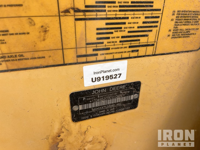 RETROEXCAVADORA 2012 JOHN DEERE 410J
