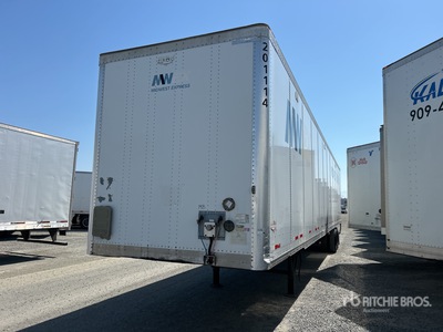 2012 Wabash 53 ft x 102 in T/A Semi-remorque fourgon