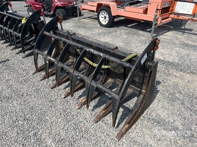 All-Star 72 in Skid Steer Root Rake