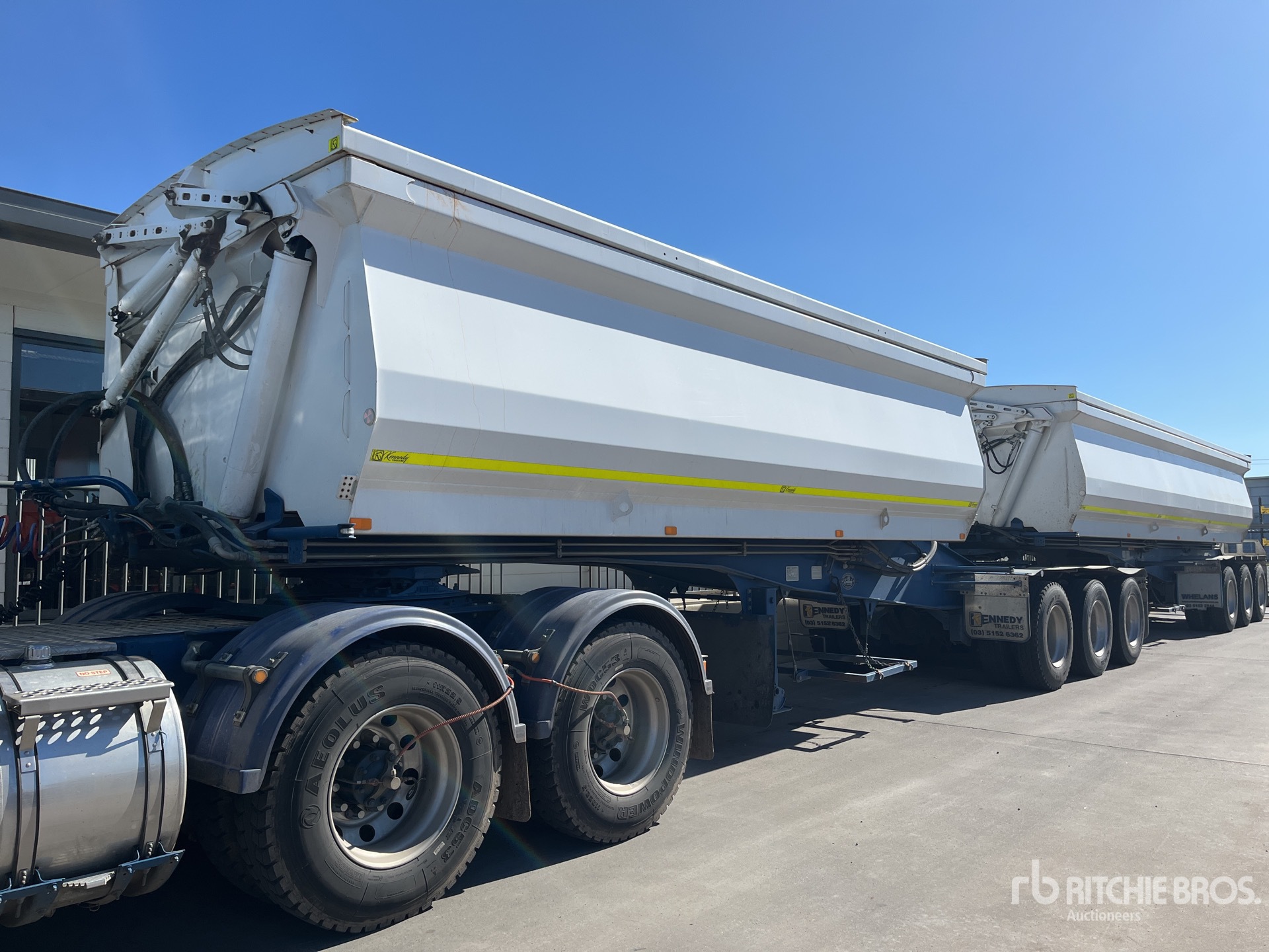 2021 Kennedy Tri/A Side Dump Trailer