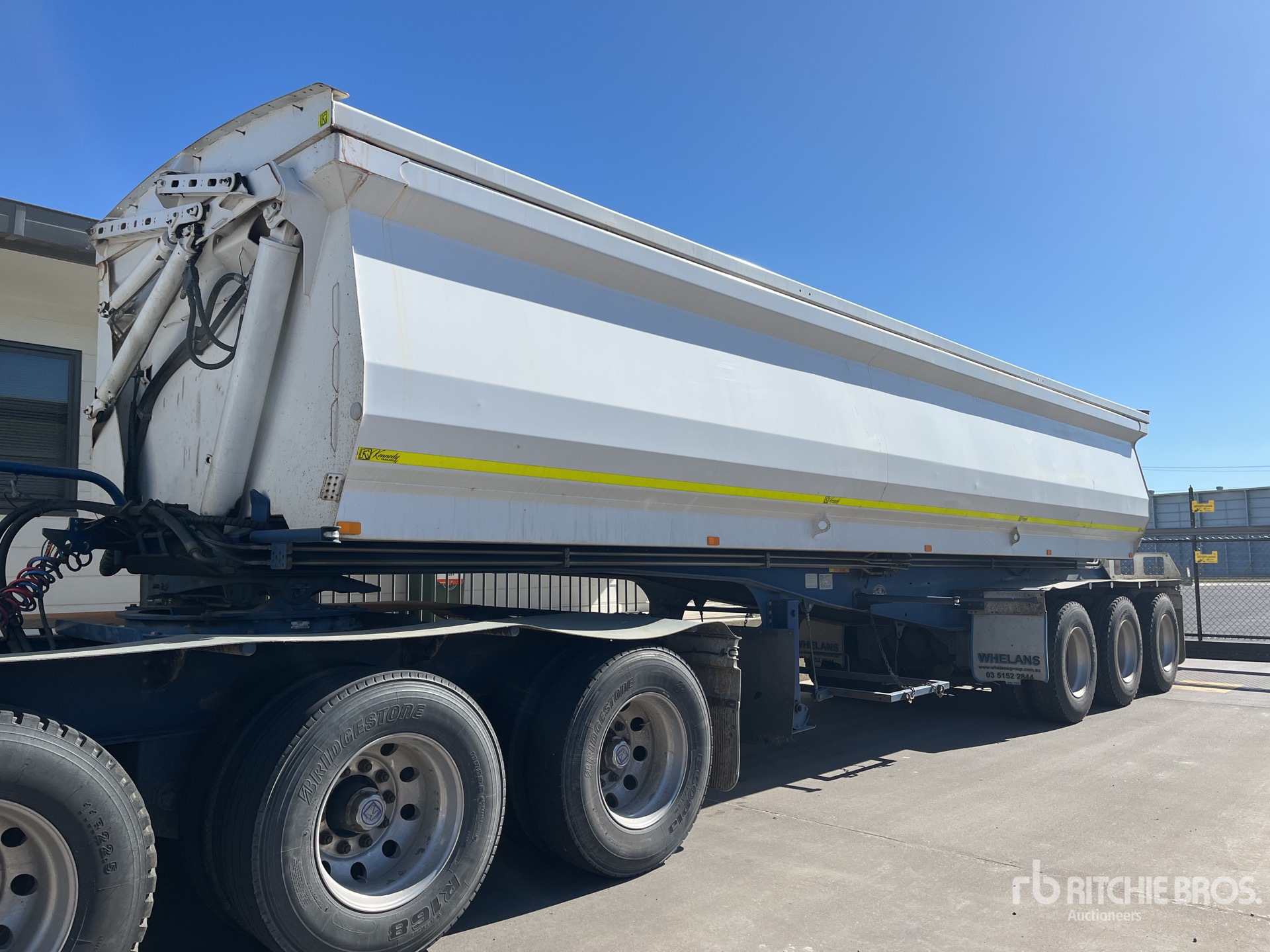 2021 Kennedy Tri/A Side Dump Trailer