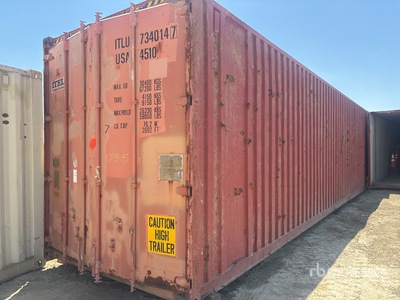 40 ft High Cube Storage Container