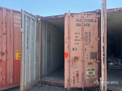 40 ft High Cube Storage Container