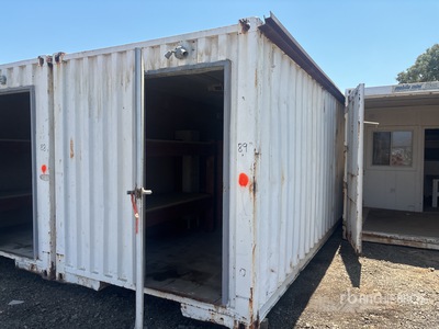 40 ft Bunk House Storage Container