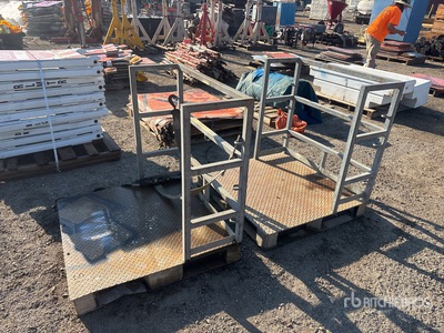 Quantity of (2) Tank Racks
