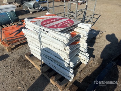 Quantity of (2) Pallets of Traffic Controls