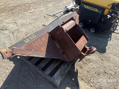 18 in V-Ditching Tylna łyżka koparko-ładowarki