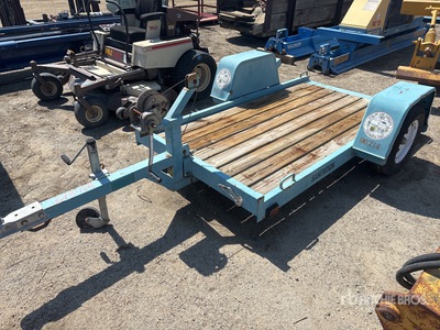 7.8 ft S/A Equipment Trailer
