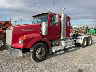 2015 Western Star 4900 6x4 T/A Sleeper Truck Tractor