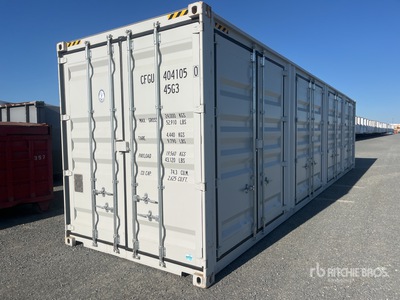2025 40 ft High Cube Multi-Door Contenedor de almacenamiento