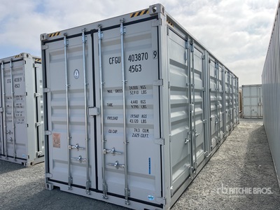 2025 40 ft High Cube Multi-Door حاويات تخزين