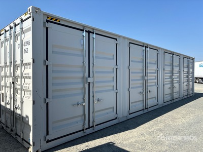 2025 40 ft High Cube Multi-Door Storage Container