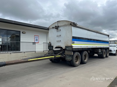 2019 CBB Quad Dog End Dump Trailer