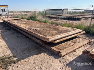 Quantity of (4) 8 ft x 40 ft Rig Mats