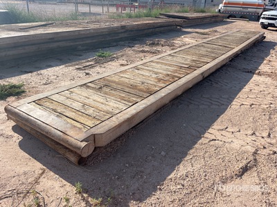 Quantity of (2) 4 ft x 30 ft Rig Mats