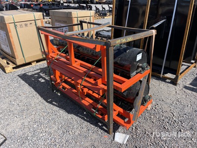 Quantity of (2) 2025 GIYI GY-DLA59 Skid Steer Spike Lawn Aerator (Unused)