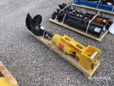 2025 GIYI Barrena para excavadora - Fits Cat 303 (Unused)