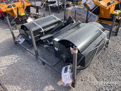 2025 GIYI GY-VR39 With 1-Mini rollers , 2- 30" Mini Skid Steer Forks (Unused)