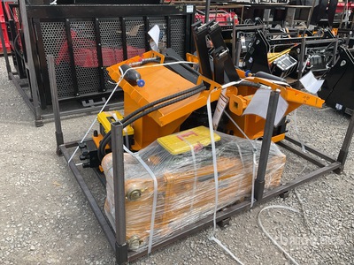 2025 GIYI GY-AD680 Skid Steer Post Driver (Unused)