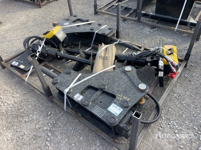 2025 GIYI GY-EBH55 1- 5T Breaker Hammer, (2)- mini Auger Hydraulic Breaker (Unused)