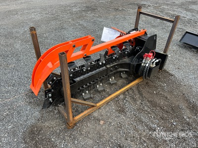 2025 GIYI GY-X39 8 in Mini Skid Steer Trencher (Unused)