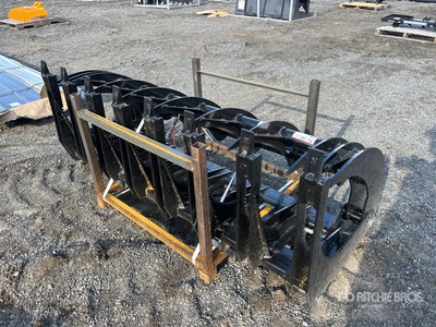 2025 GIYI GY-CLG72 72 in Skid Steer Grapple (Unused)