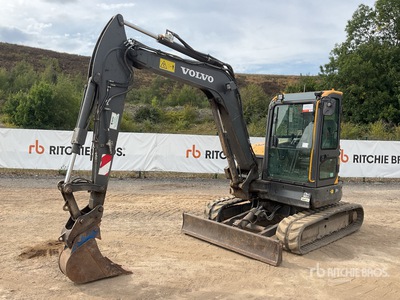 2019 Volvo ECR58D Mini Excavator