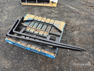 2025 GIYI GY-DHC 60 in Skid Steer Forks (Unused)