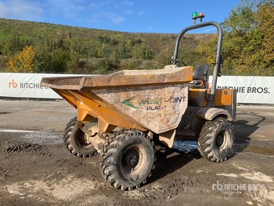 2015 Terex TA3 3 ton 4x4 Dumper