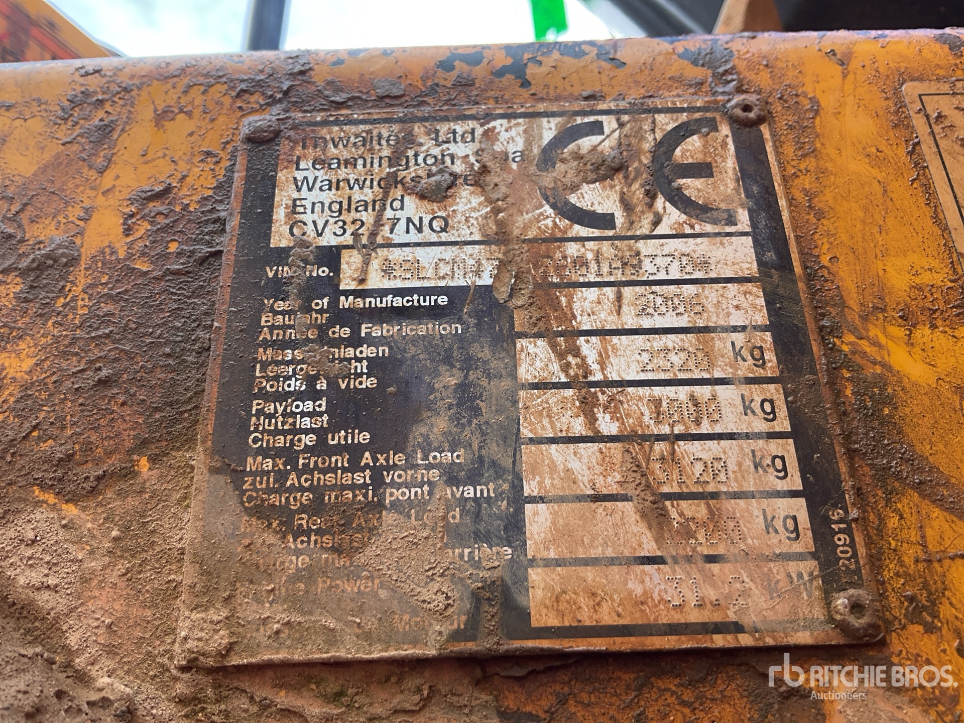 2006 Thwaites 3T 3 ton Dumper