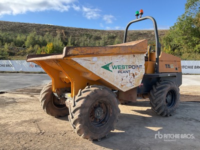 2015 Terex TA6 6 t 4x4 Dumper