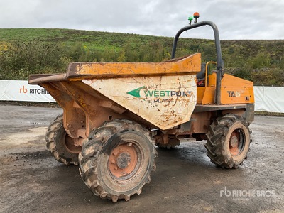 2015 Terex TA6 6 t 4x4 Dumper