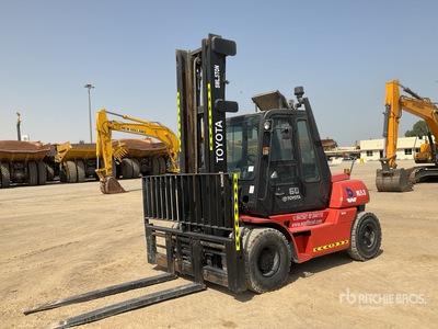 2007 Toyota 5FGC60 5 ton Gabelstapler