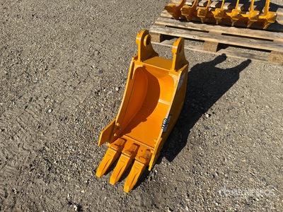 2025 GIYI GY-BK 12 in Excavator Bucket - Fits Cat 305 (Unused)