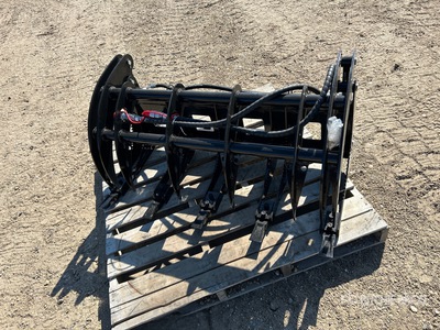 2025 GIYI 44 in Skeleton Mini Skid Steer Grapple (Unused)