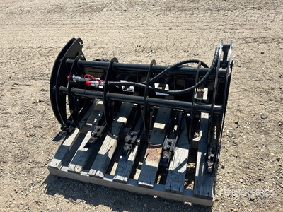 2025 GIYI GY-MCLG60 44 in Skeleton Mini Skid Steer Grapple (Unused)