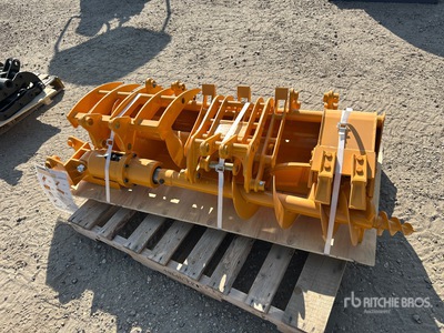 Quantity of (8) 2025 VICSEC Mini Excavator Attachments - Fits Cat 301 (Unused)