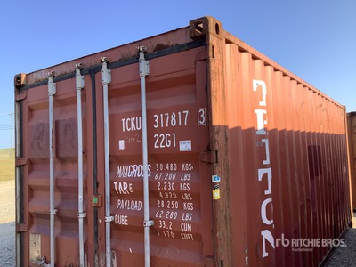 2010 20 ft Standard Storage Container