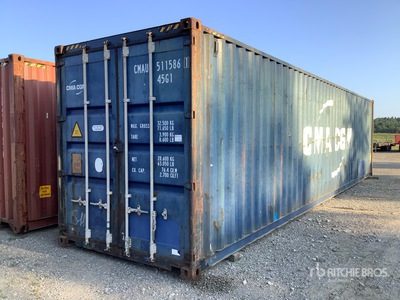 2007 40 ft High Cube Storage Container