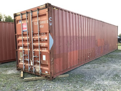 2010 40 ft High Cube Storage Container