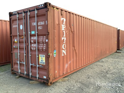 2010 40 ft High Cube Storage Container