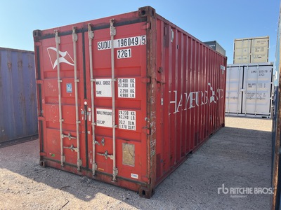 20 ft Standard Contenedor de almacenamiento
