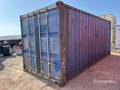 20 ft Standard Contenedor de almacenamiento