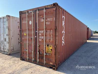 40 ft High Cube Contenedor de almacenamiento