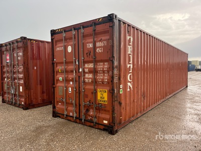 40 ft High Cube 40 ft Conteneur de stockage